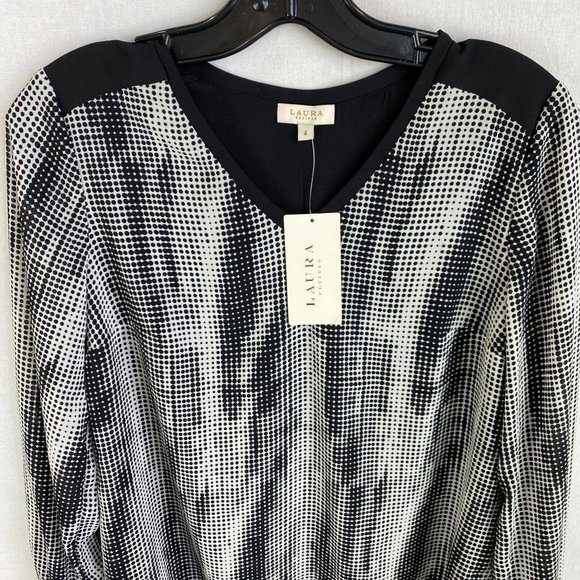 LAURA Pattern Blouse NWT - Picture 4 of 8